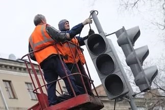 В центре Ульяновска не работает светофор