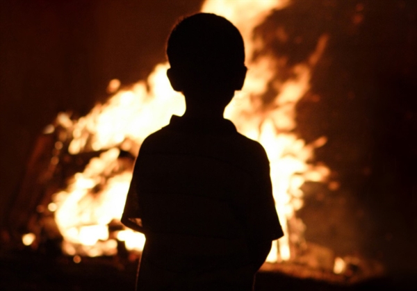 В пожаре погибли три ребёнка