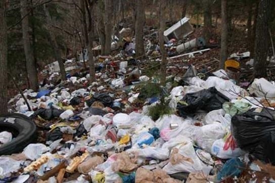 Незаконную свалку мусора ликвидировали в Старомайнском районе