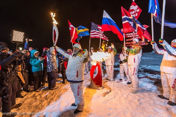 В Ульяновске открыт знак Северного полюса
