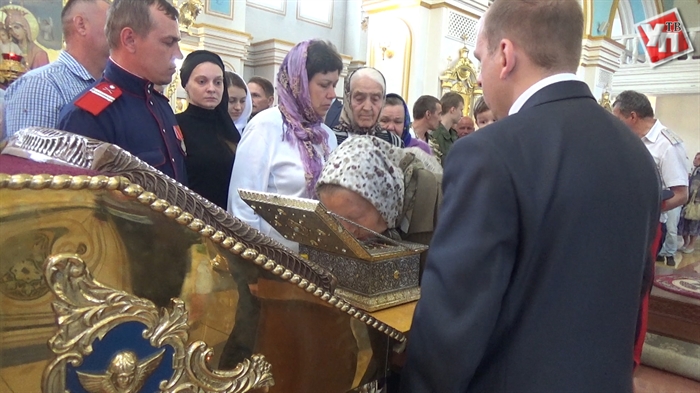 В Ульяновск прибыл ковчег с мощами святой блаженной Матроны Московской