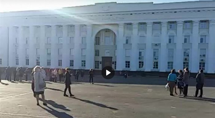 Из здания правительства Ульяновской области эвакуировали людей