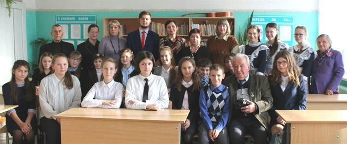 Первый летописец села Тетюшское подружился с юными земляками