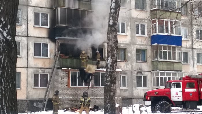31 декабря в Ульяновской области случилось 11 пожаров