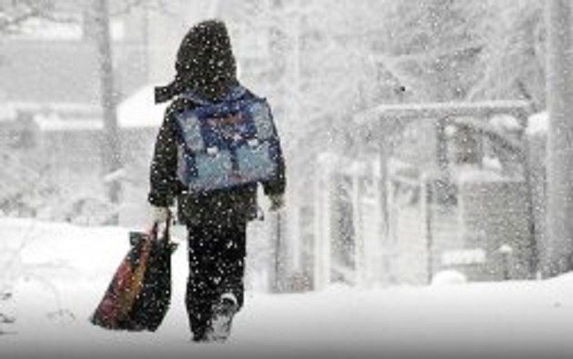Завтра ульяновским школьникам могут отменить занятия из-за морозов