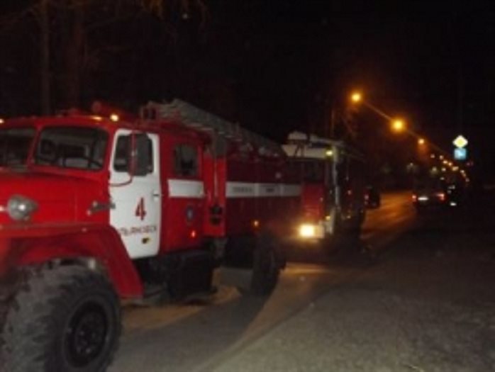 Минувшей ночью в Ульяновской области вновь случился пожар