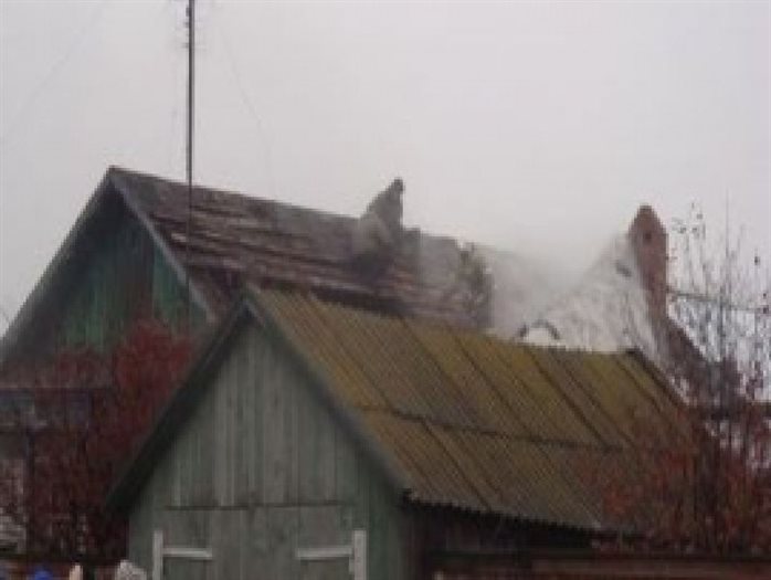 В Ульяновской области горят дома