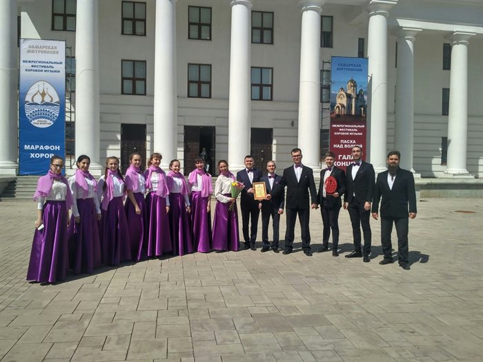 В межрегиональном фестивале «Пасха над Волгой» принял участие молодёжный хор из Ульяновска