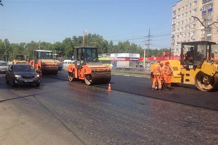 За ремонтом дорог в Ульяновске можно наблюдать в режиме онлайн