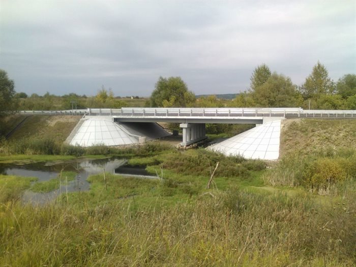 В Ульяновской области завершен ремонт моста через реку Канадей