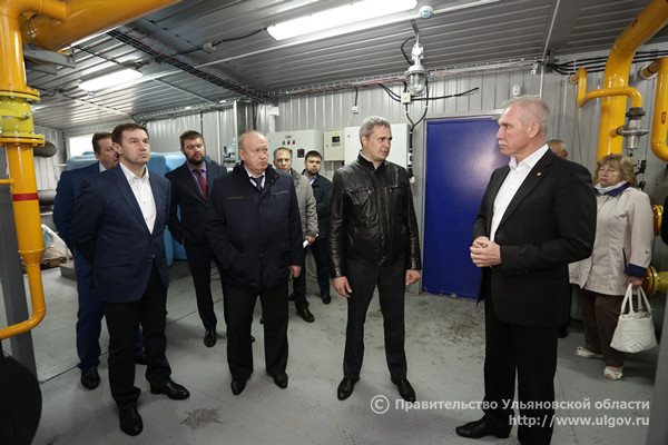 Сергей Морозов проконтролировал ход модернизации котельной в посёлке Майна