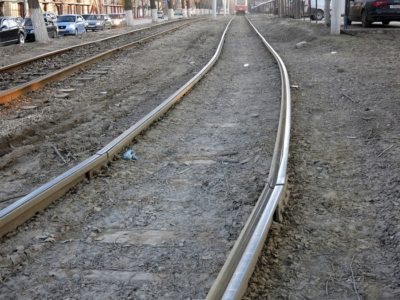 100 метров кривых рельсов заменят в Ленинском районе Ульяновска