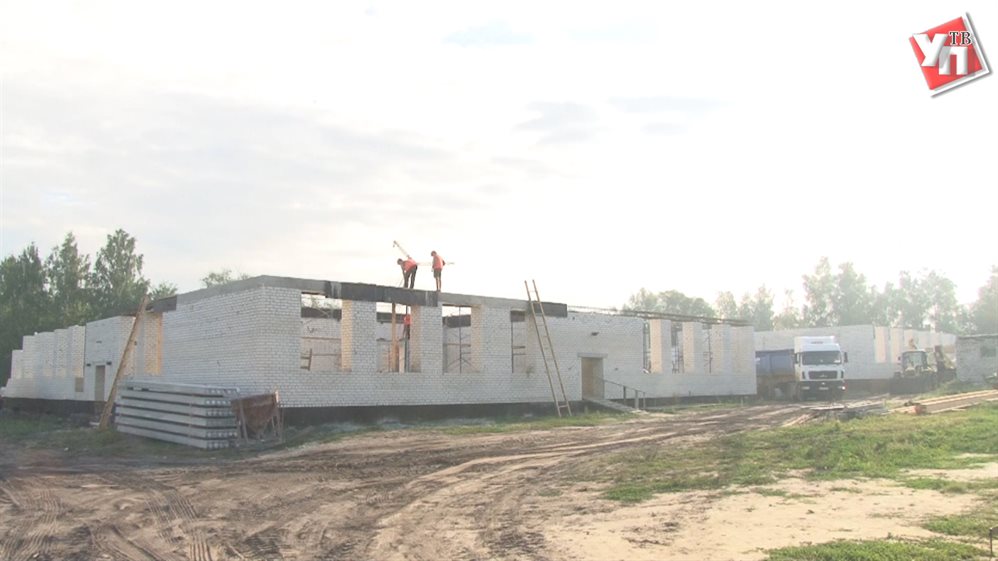 В Ишеевке строят школу-сад для 420 ребят
