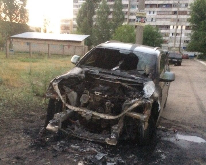 В Димитровграде сгорела «Ауди» депутата гордумы