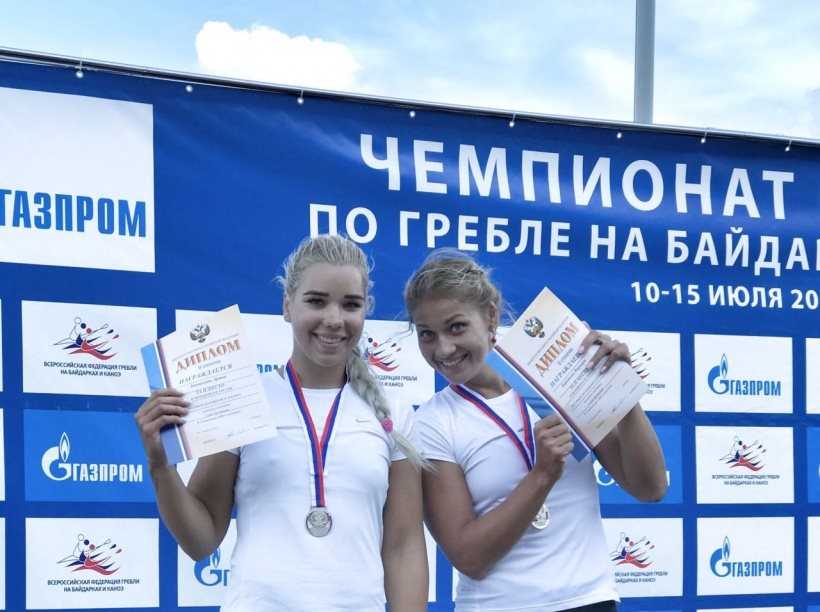 Ульяновская спортсменка завоевала три медали на чемпионате России по гребле