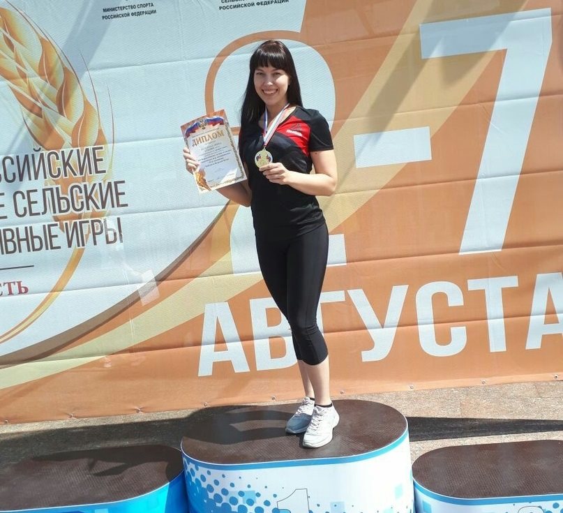 Шоколадная победа ульяновской спортсменки на сельских играх
