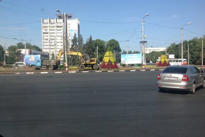 В Ульяновске завершается ремонт дорожного покрытия Пушкарёвского кольца