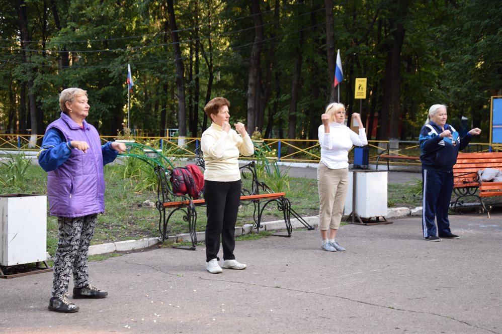 Спортивные занятия для пенсионеров организованы в Ульяновске