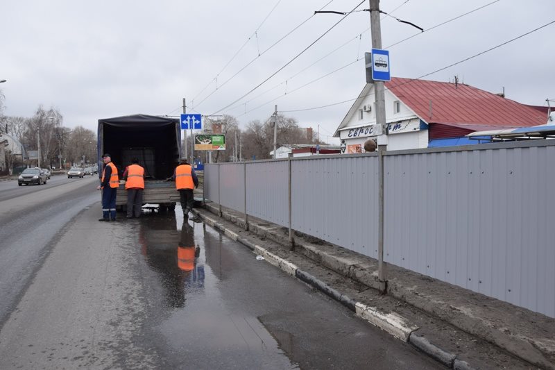 25 остановок общественного транспорта обустроены в Ульяновске