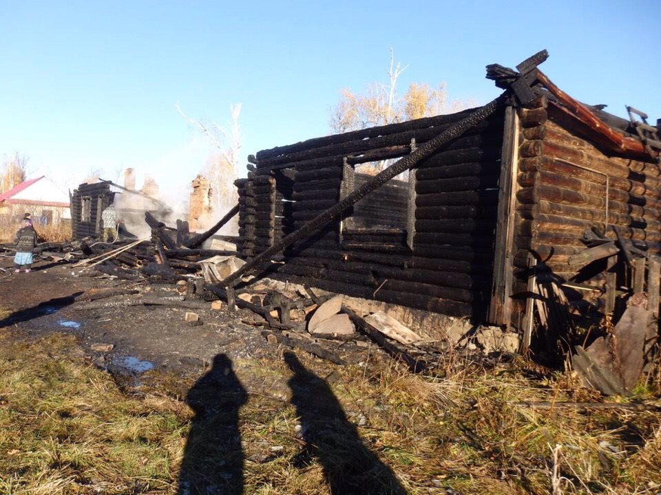 При пожаре в посёлке Поливаново погиб 46-летний мужчина