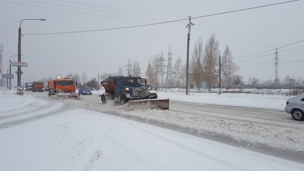 Дорожно-коммунальные службы Ульяновска готовятся к снегопаду