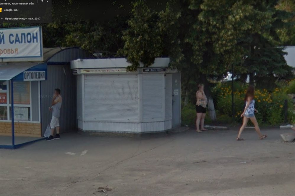 У остановки «Речпорт» в Ульяновске демонтируют киоск