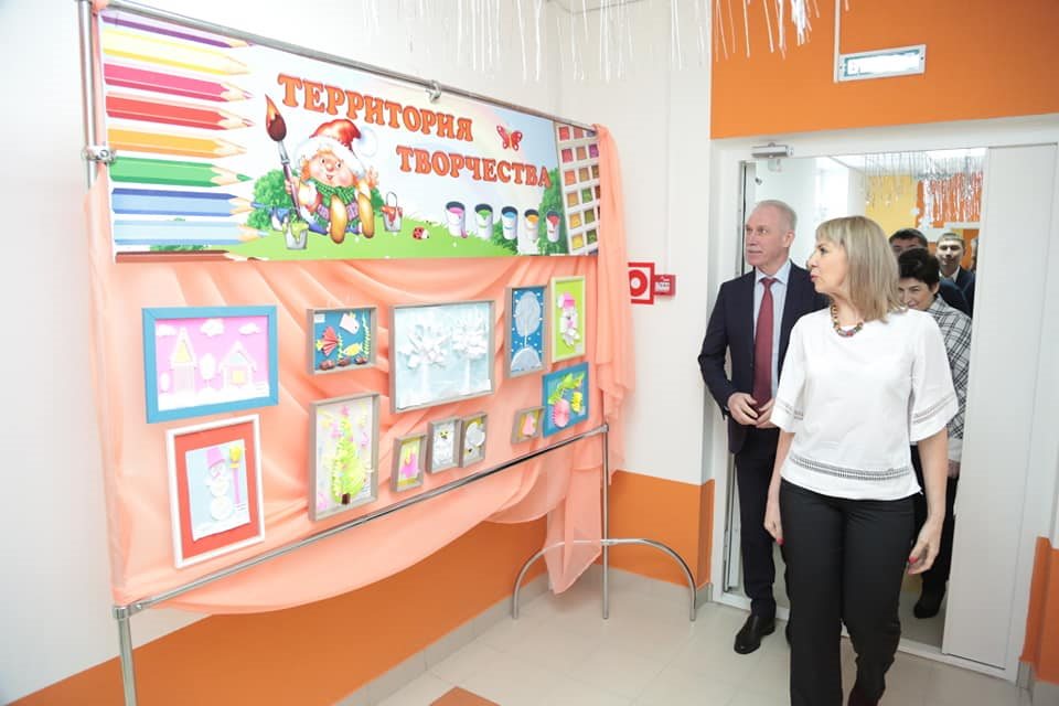 В Заволжье открыли новый детский сад «Зеленая планета»