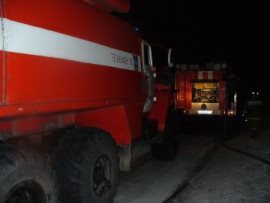 В новогоднюю ночь в Ульяновске в сарае сгорел мужчина
