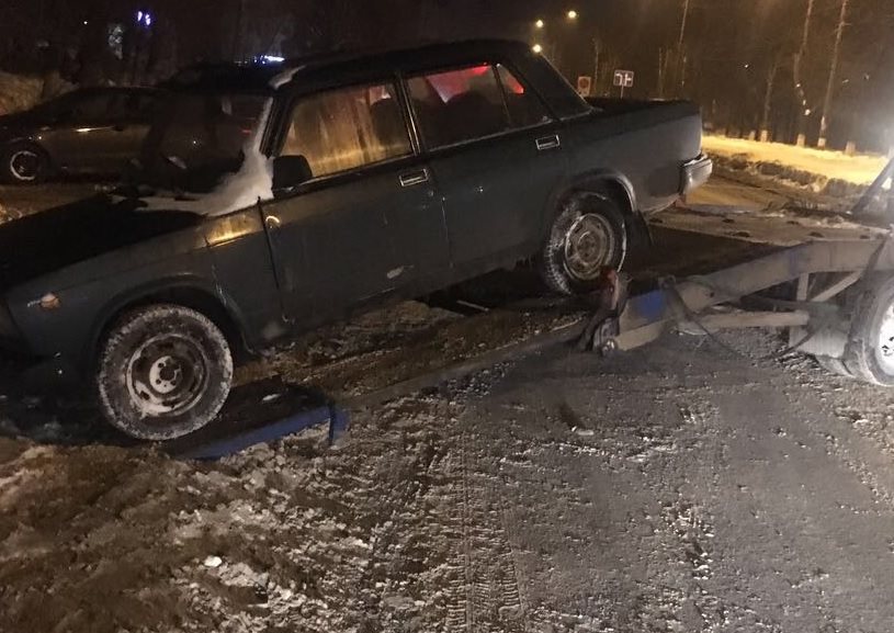 С улиц Ульяновска убирают автомобили, препятствующие уборке дорог