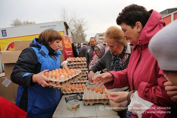 Очередная сельхозярмарка пройдёт в Ульяновской области