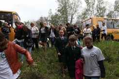 В Вешкаймском районе прошел первый слет школьных лесничеств