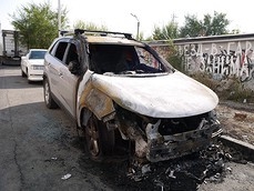 В Ульяновске очередная жертва поджога: «КИА – Церато»
