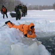 В Ульяновске рыбак провалился под лед