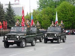 Во время репетиции Парада Победы в Ульяновске перекроют ряд улиц 
