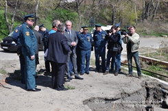  Группировка сил на ликвидации последствий оползня на волжском склоне в Ульяновской области будет увеличена