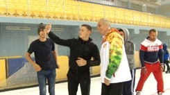 В «Волга-Спорт-Арене» открыт сезон массового катания на коньках (видео)