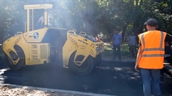 В городе продолжается ремонт дорог (видео)
