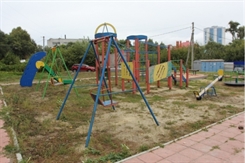 До конца октября в 18 дворах Ульяновска будут устанавливаться детские площадки