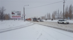 В Ульяновске очищают улицы от снега