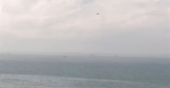 В сети появилось видео с места крушения Ту-154 в Сочи