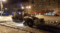 Ульяновск расчищают от снега
