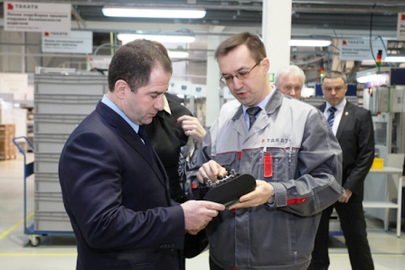 «Дорожные карты» в Ульяновской области подписаны таможенниками с ООО «Таката РУС»