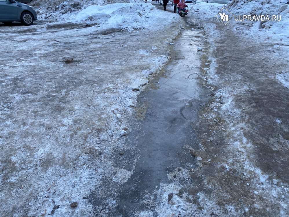 Опасный гололед и налипание снега. Погода в Ульяновской области на 14 февраля