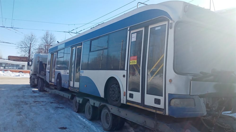 Из столицы в Ульяновск доставили уже 15 троллейбусов