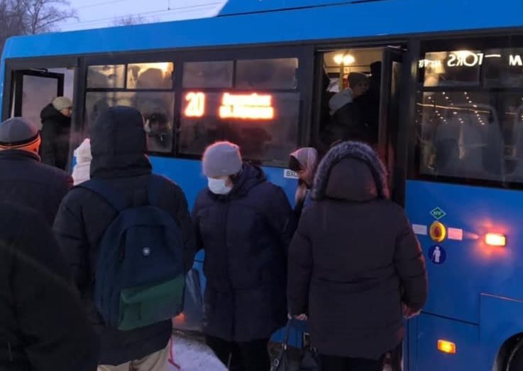 В Ульяновске изменили схему движения автобусного маршрута № 20
