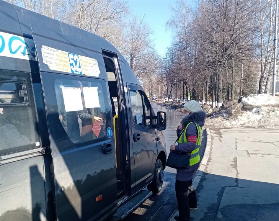 Ульяновский общественный транспорт проверили на соблюдение профилактических мер. Протоколов не составлено