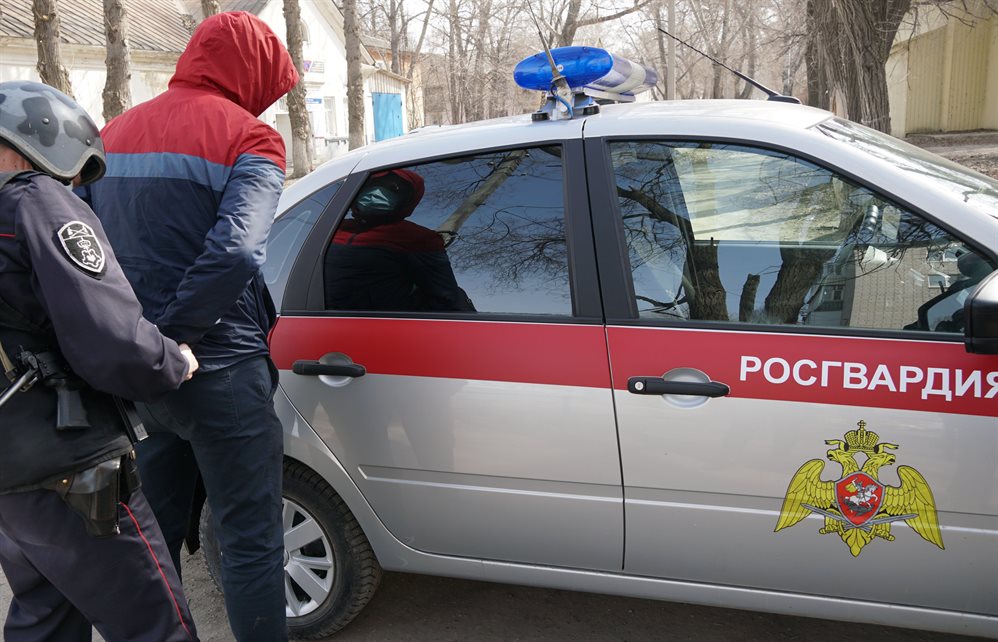 В Ульяновской области росгвардейцы задержали подозрительного велосипедиста