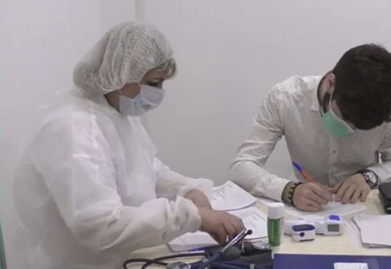 В ТЦ «Пушкаревское кольцо» от коронавируса вакцинировали более 600 ульяновцев