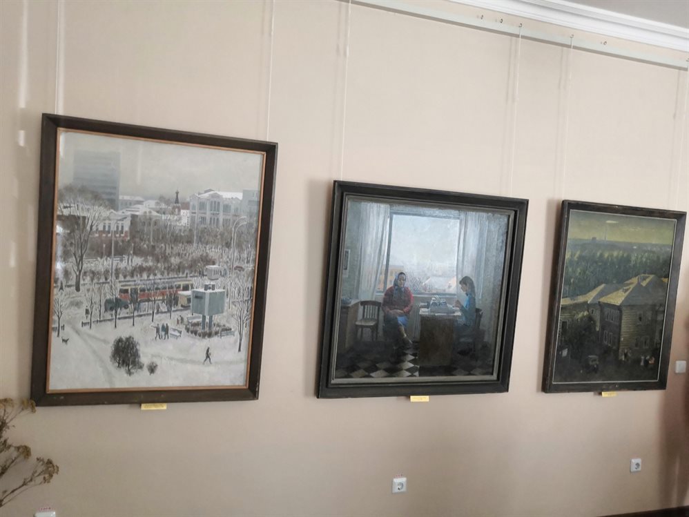 В музее Пластова представили работы заслуженного художника России Бориса Клевогина