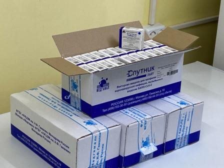 В Ульяновскую область привезли 5216 компонентов вакцины «Спутник Лайт»